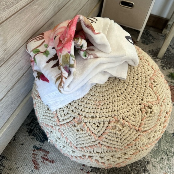 New Floral Baby Gurl Milestone Blanket 40x50” Baby Girl Milestone Blanket Floral - Picture 14 of 16